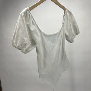White Le Lis Bodysuit